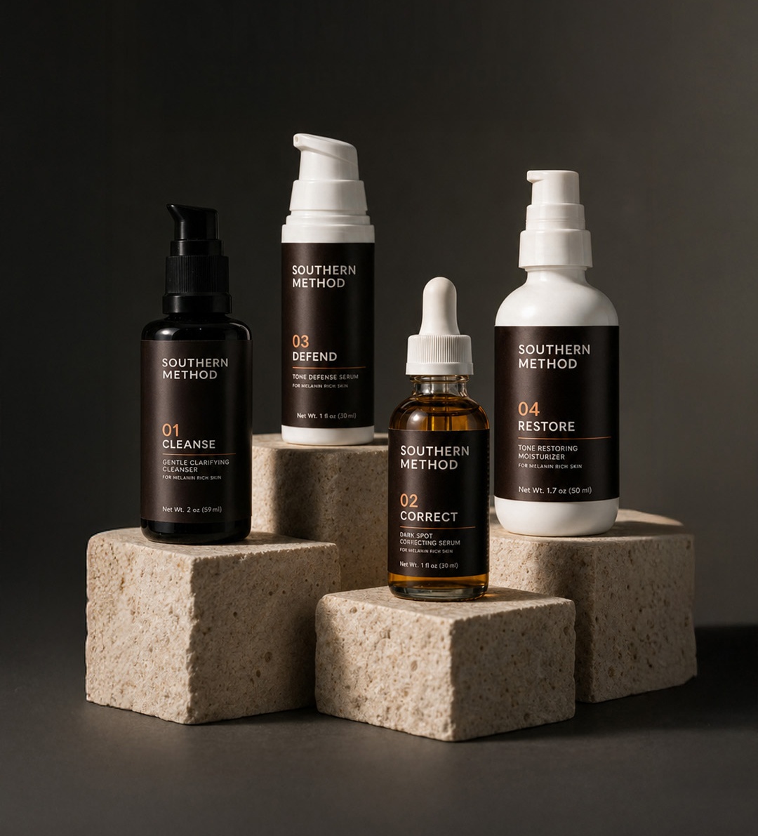 Southern Method complete skincare routine